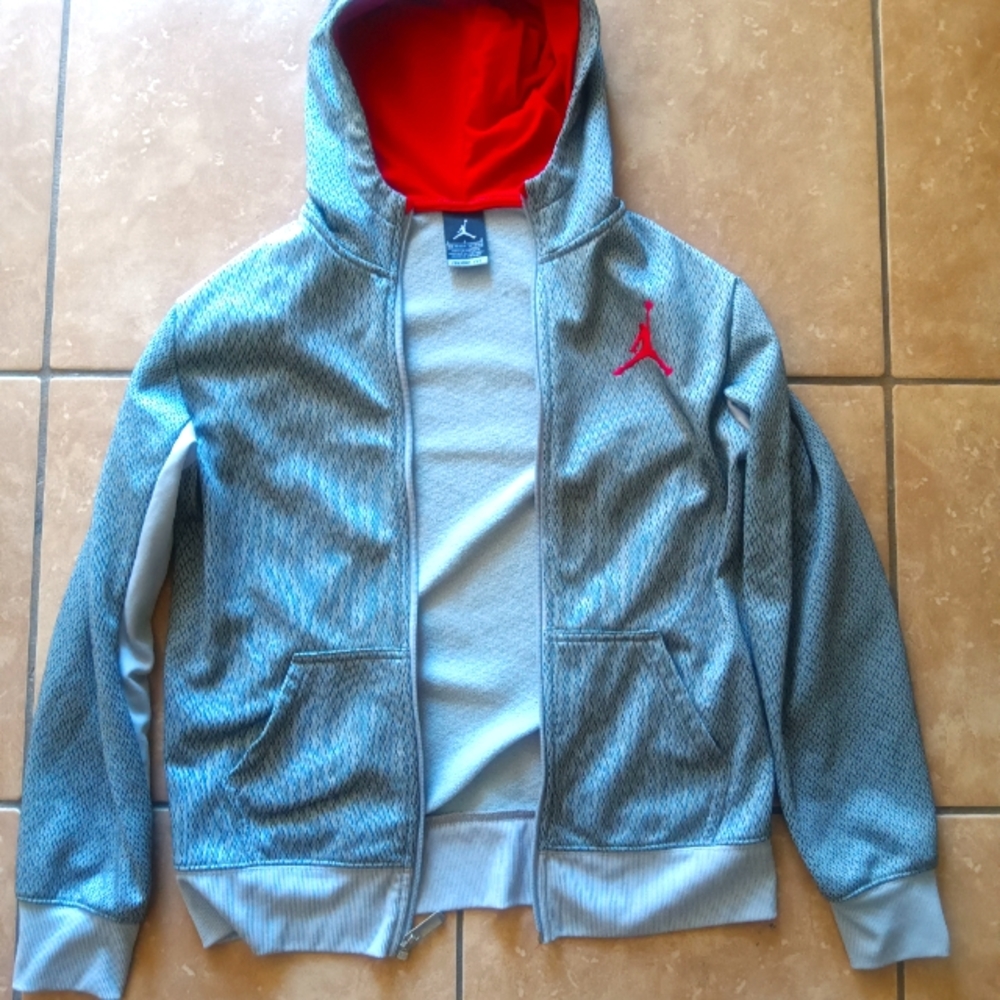 MICHAEL JORDAN TEEN HOODIE THERMA FIT JACKIE